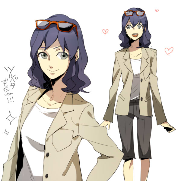 otonashi haruna (inazuma eleven and 1 more) drawn by hiroaki_(angie)
