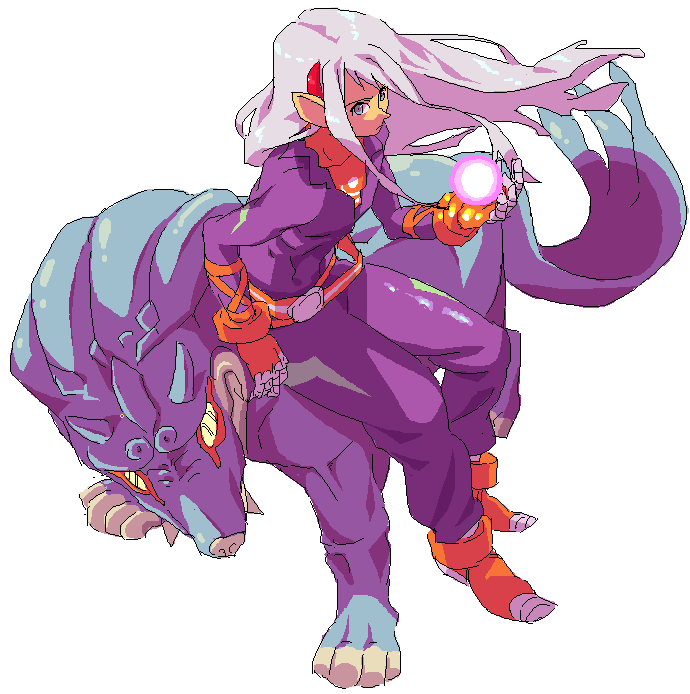 fou-lu and won-qu (breath of fire and 1 more) drawn by heysho