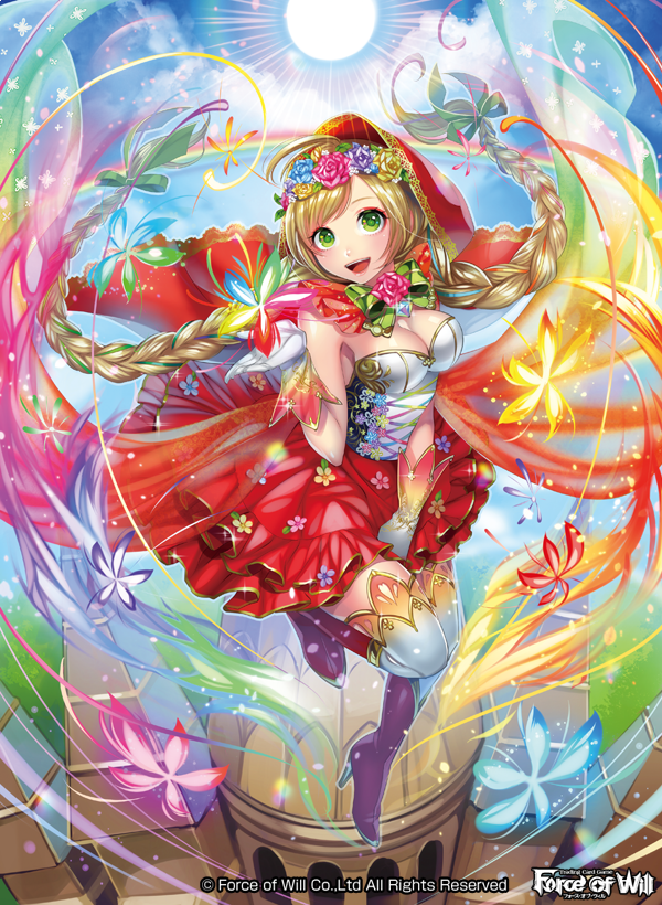 little red riding hood (force of will) drawn by matsurika_youko