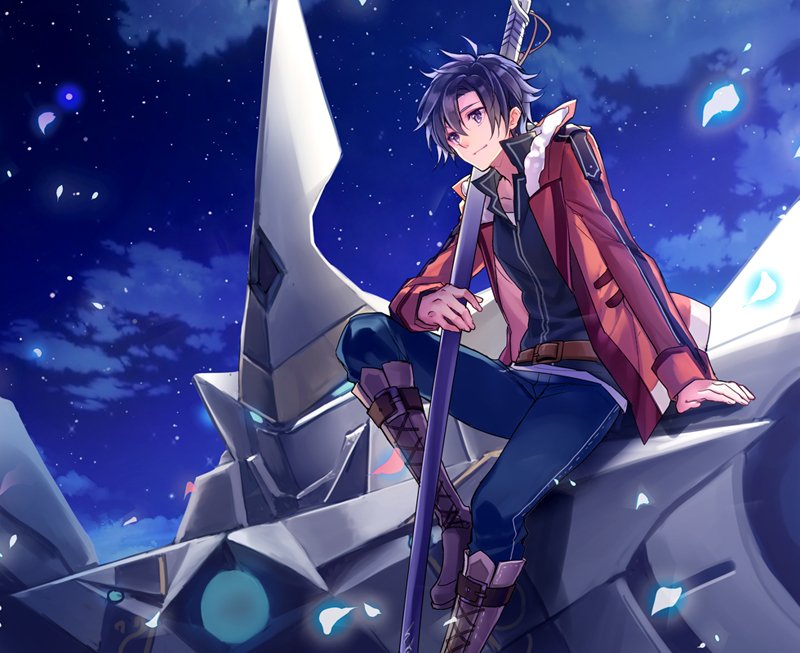 rean schwarzer and valimar (eiyuu densetsu and 2 more) drawn by achan_(blue_semi)