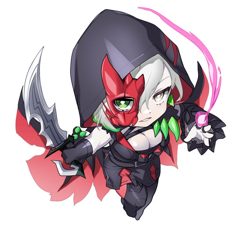 diabellstar the black witch (yu-gi-oh!) drawn by ebi_bento