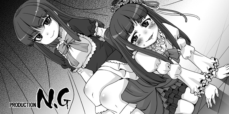 frederica bernkastel and furudo erika (umineko no naku koro ni) drawn by katou_koban