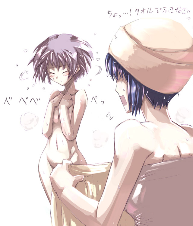 nagato yuki and asakura ryoko (suzumiya haruhi no yuuutsu) drawn by tokyo_(great_akuta)