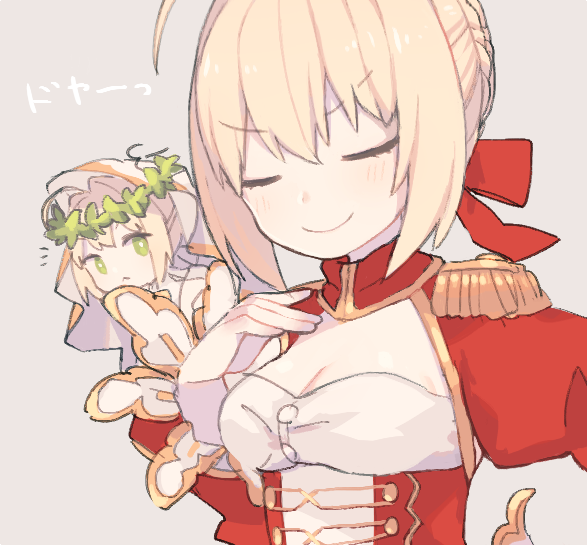 nero claudius (fate and 2 more) drawn by munuko