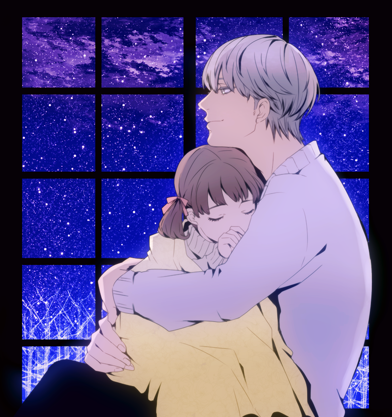 narukami yu and doujima nanako (persona and 1 more) drawn by chiru_(sanifani)