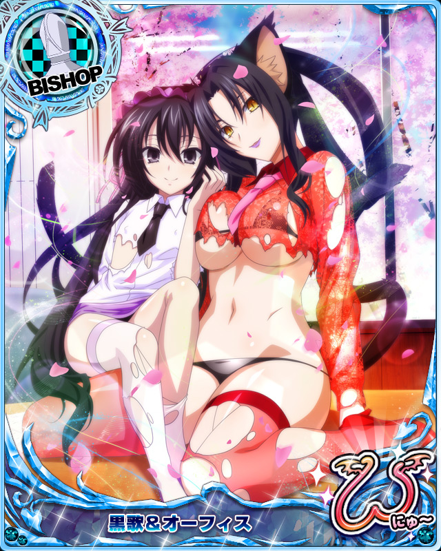kuroka and ophis (high school dxd and 1 more)