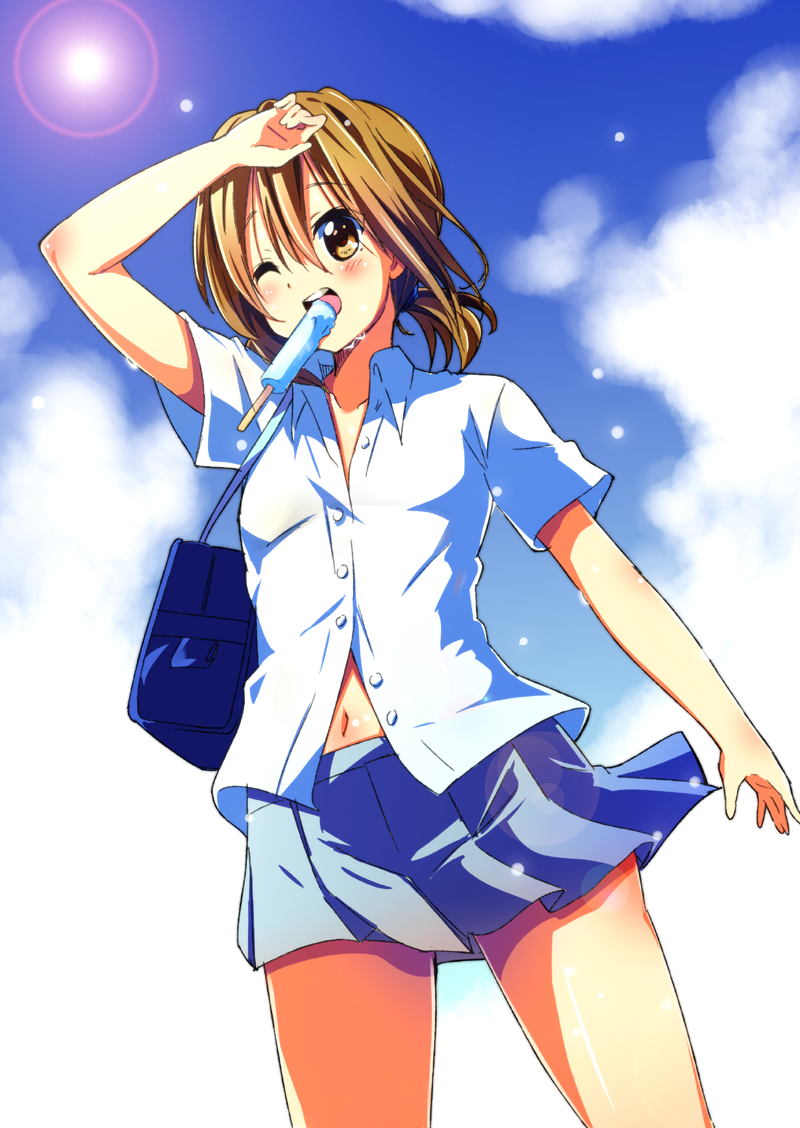 tainaka ritsu (k-on!) drawn by kurou_(quadruple_zero)