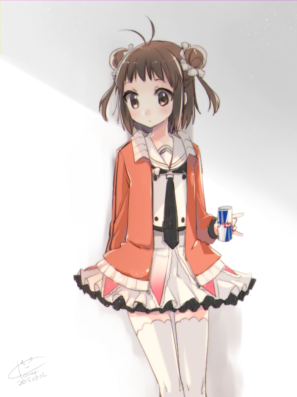 naka (kantai collection and 1 more) drawn by koruri