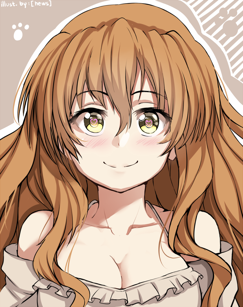kaga kouko (golden time) drawn by hews