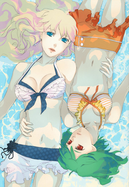 sheryl nome and ranka lee (macross and 1 more) drawn by mihara_(081mhrs)
