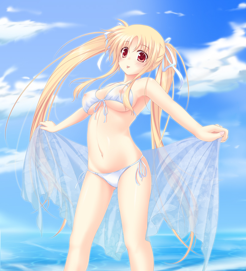 fate testarossa (lyrical nanoha and 1 more) drawn by amicis