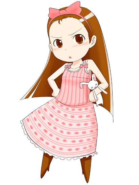 minase iori and usa-chan (idolmaster and 1 more) drawn by takehito