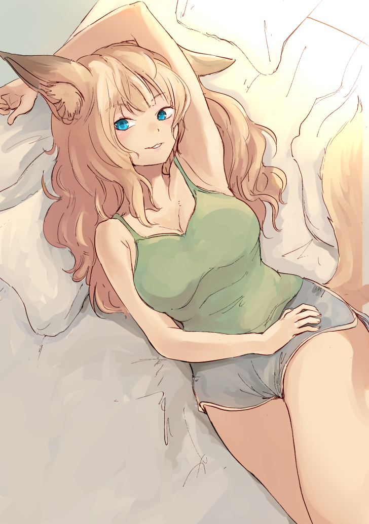 fox wife (kitsune no oyome-chan) drawn by batta_(kanzume_quality)