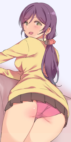tojo nozomi (love live! and 1 more) drawn by duke_(inu_daimyou)