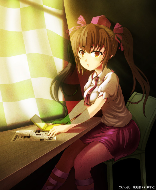 himekaidou hatate (touhou) drawn by iyamato
