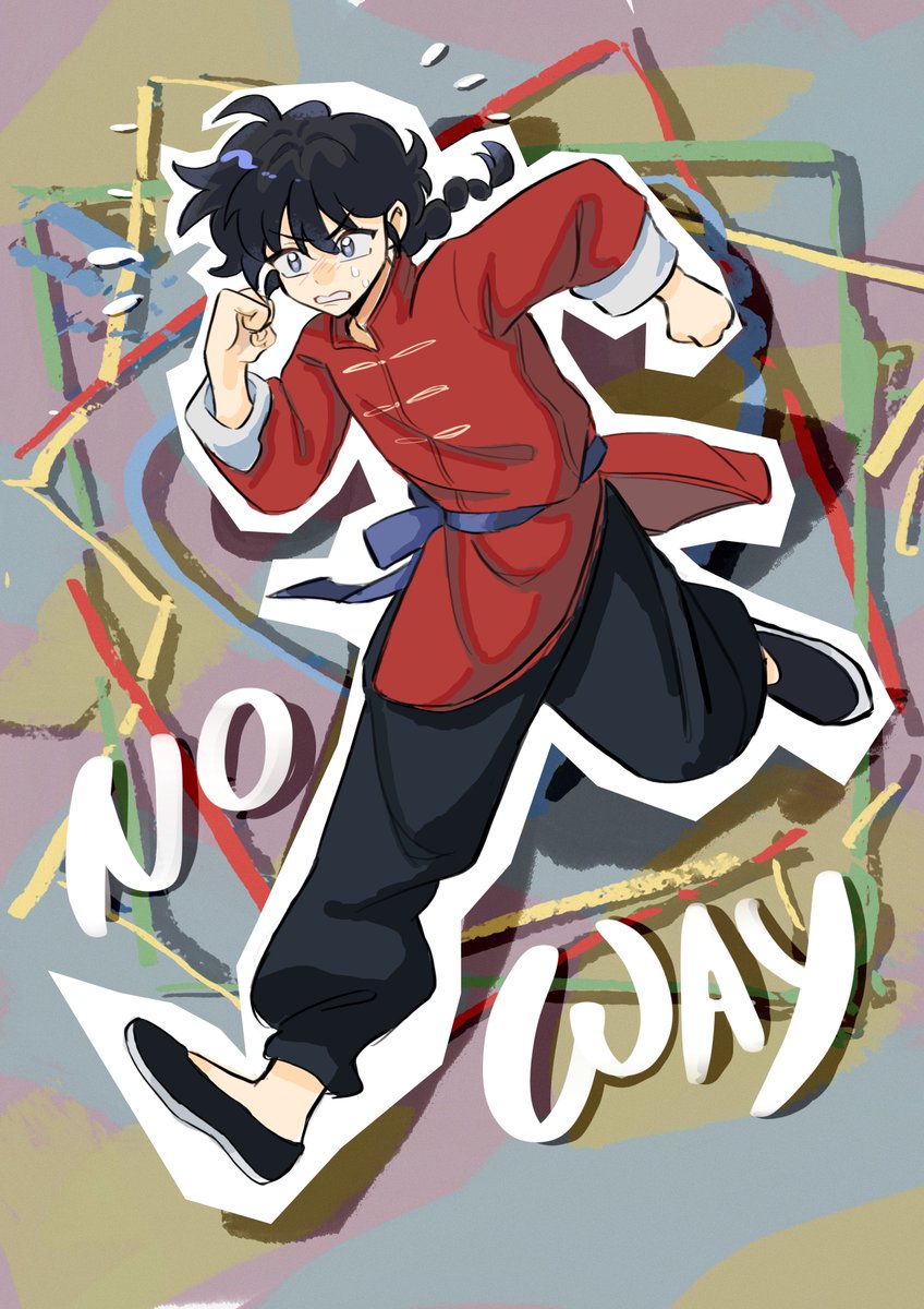 saotome ranma (ranma 1/2) drawn by hot_champorado