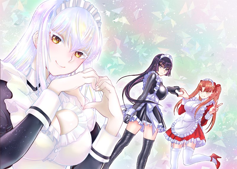 oshikake maid no shirayuki-san drawn by morishige_(banzoku)