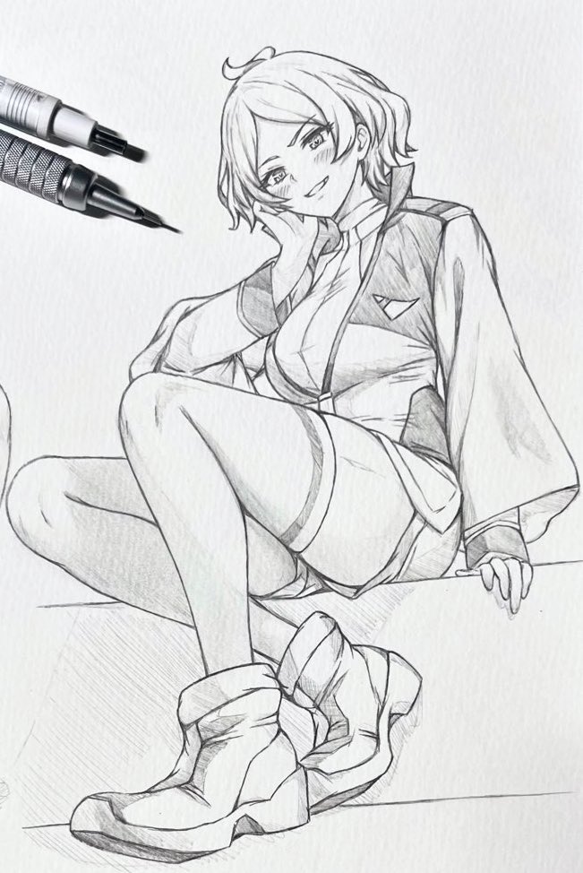 secelia dote (gundam and 1 more) drawn by seishun_dendeke