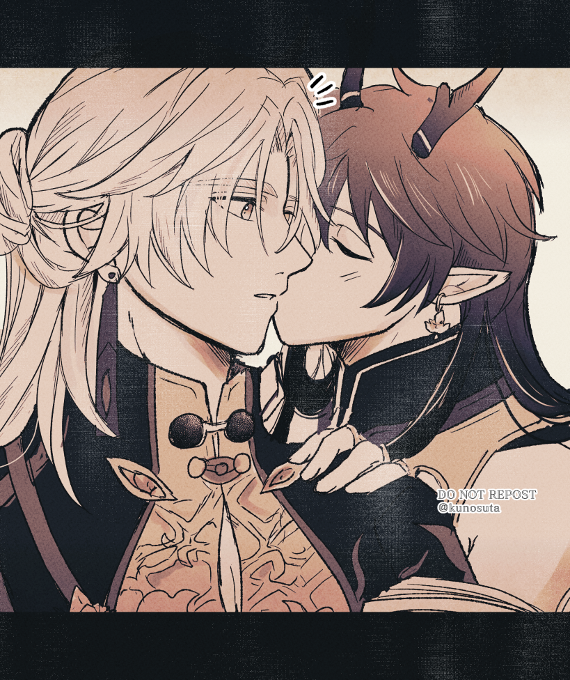 dan heng, blade, and yingxing (honkai and 1 more) drawn by konosuta