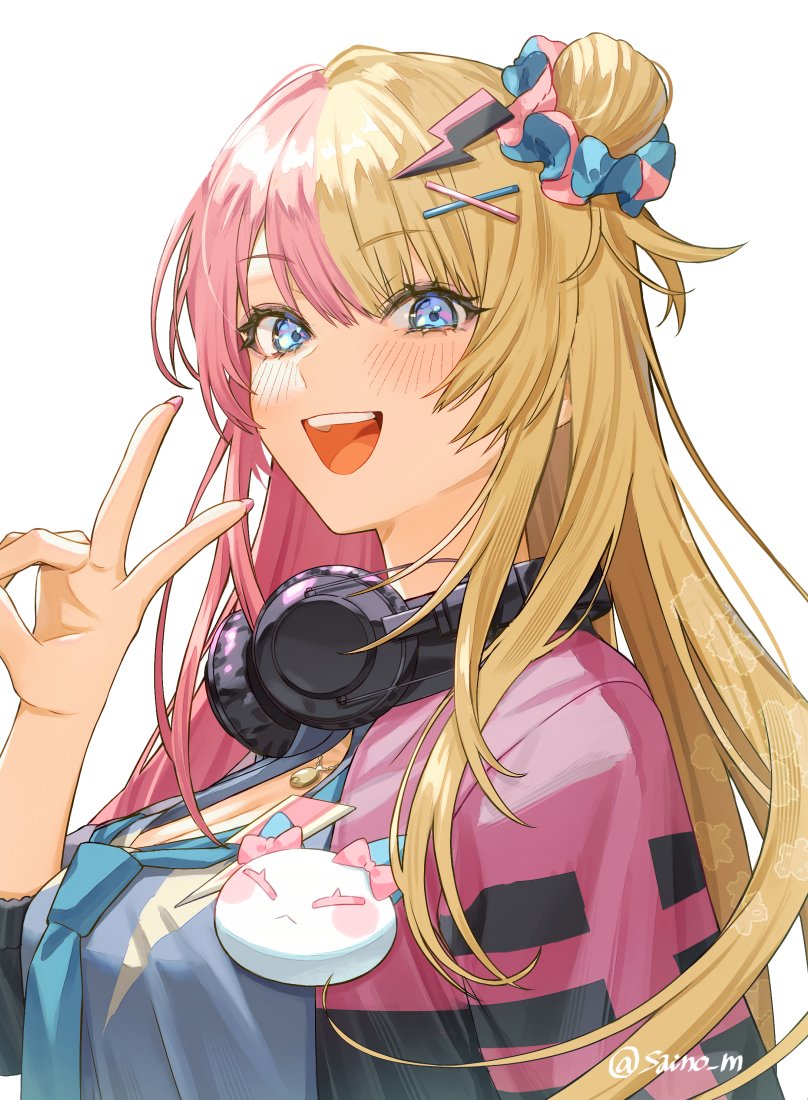 kotoka torahime (nijisanji and 1 more) drawn by saino_misaki
