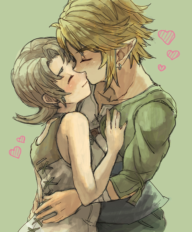link and ilia (the legend of zelda and 1 more) drawn by yo_mo