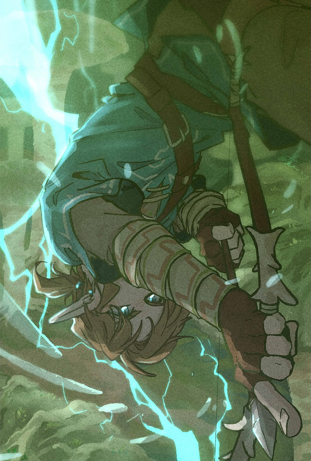 link (the legend of zelda and 1 more) drawn by choumame