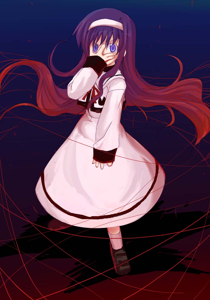 tohno akiha and tsukimura suzuka (lyrical nanoha and 3 more) drawn by minamura_haruki