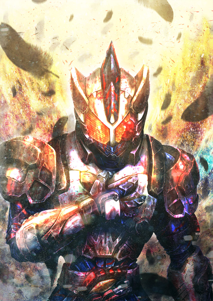 kamen rider amazon neo (kamen rider and 1 more) drawn by irisu_haniwa