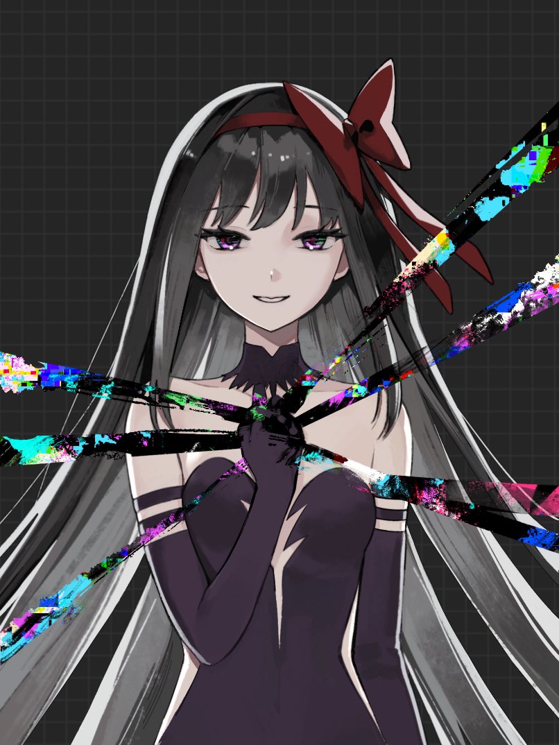 akemi homura and akuma homura (mahou shoujo madoka magica and 1 more) drawn by moonie