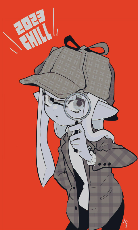 inkling player character and inkling girl (splatoon) drawn by imaikuy0