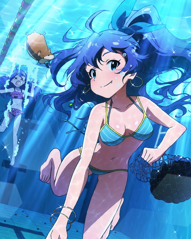 ganaha hibiki, mochizuki anna, and hamuzou (idolmaster and 1 more)