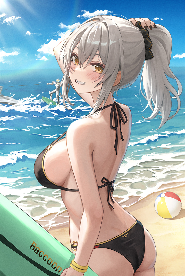 trailblazer, stelle, and sam (honkai and 1 more) drawn by mookyuu9