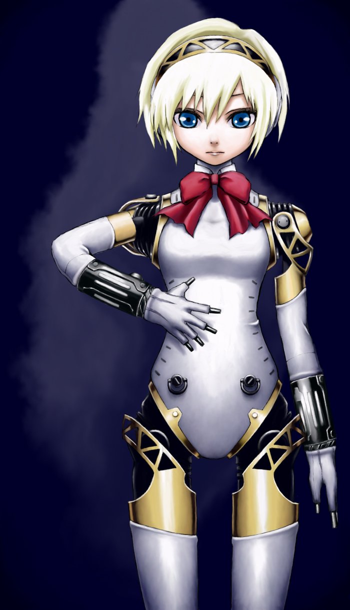 aigis (persona and 1 more) drawn by iseki_(kuroshura_no_tabiji)