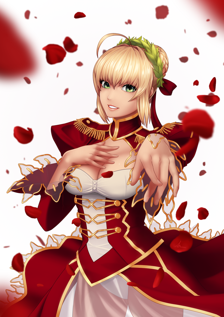 nero claudius (fate and 1 more) drawn by scyfon