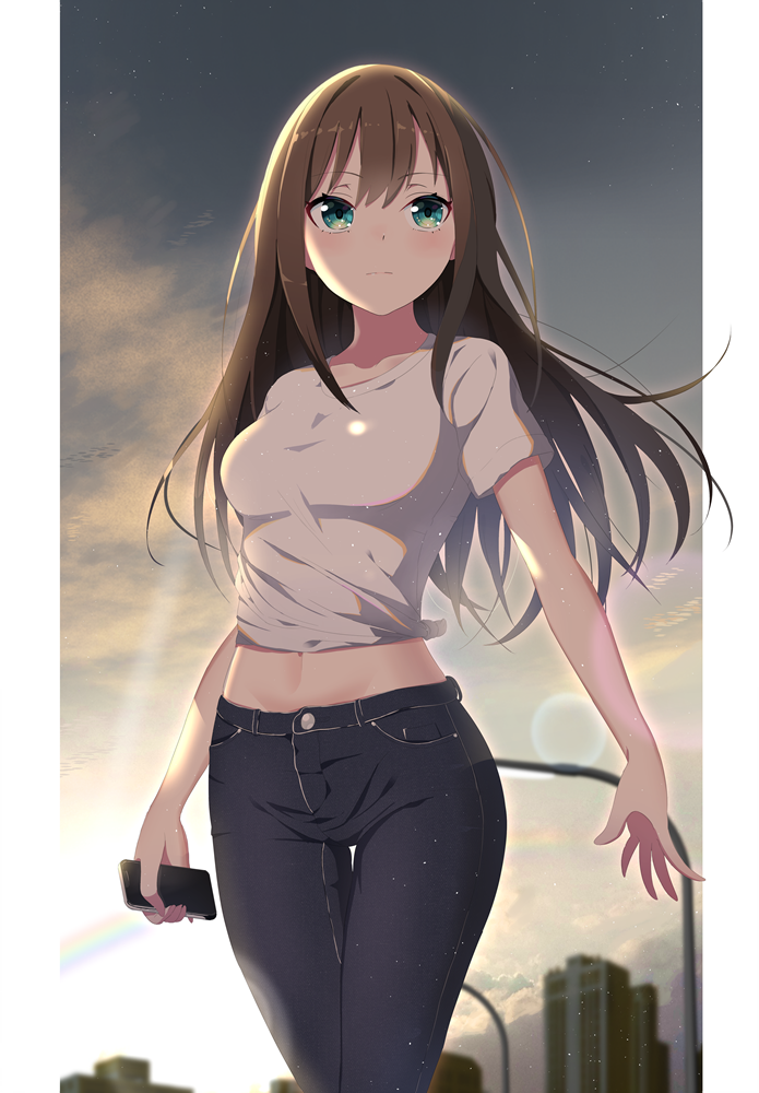 shibuya rin (idolmaster and 1 more) drawn by sutoroa