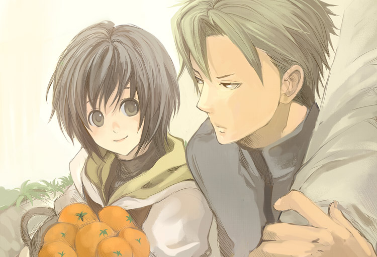 laura and aran (fire emblem and 1 more) drawn by hanakago