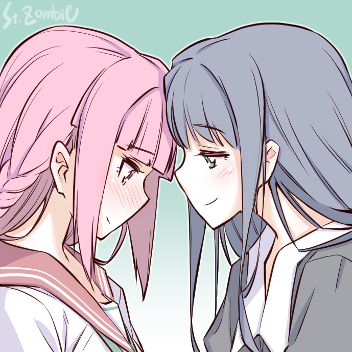 tamaki iroha and nanami yachiyo (mahou shoujo madoka magica and 1 more) drawn by studiozombie