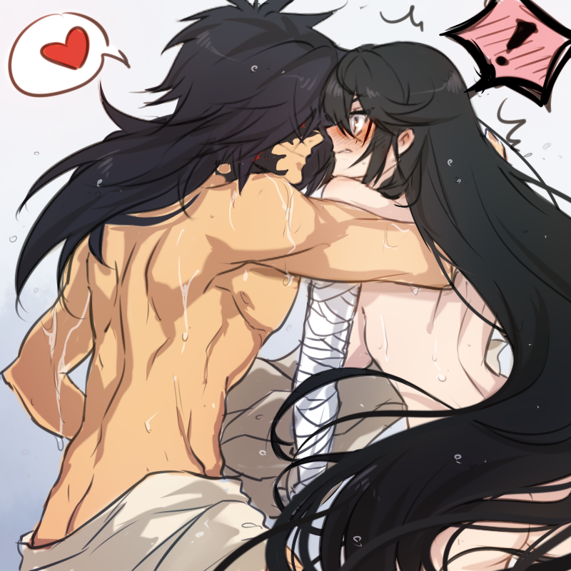 velvet crowe and rokurou rangetsu (tales of and 1 more) drawn by tusia