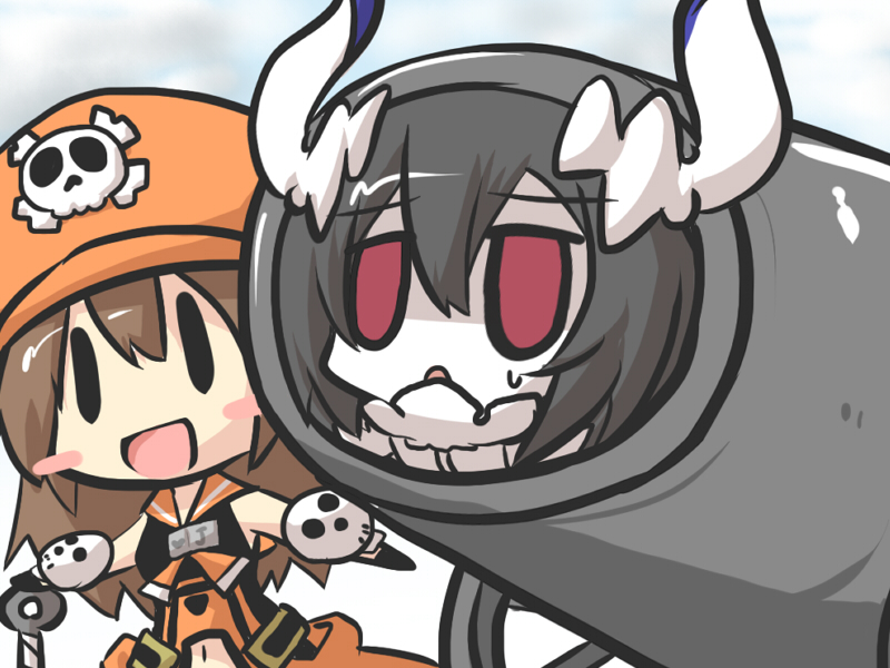 may and anchorage water oni (kantai collection and 2 more) drawn by goma_(gomasamune)