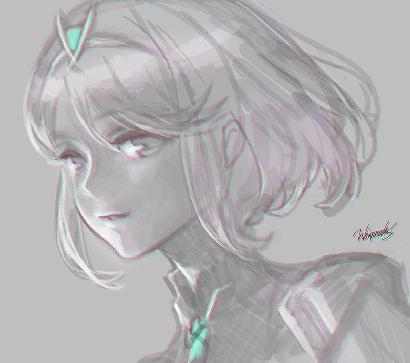 pyra (xenoblade chronicles and 1 more) drawn by higurashi_nakaba