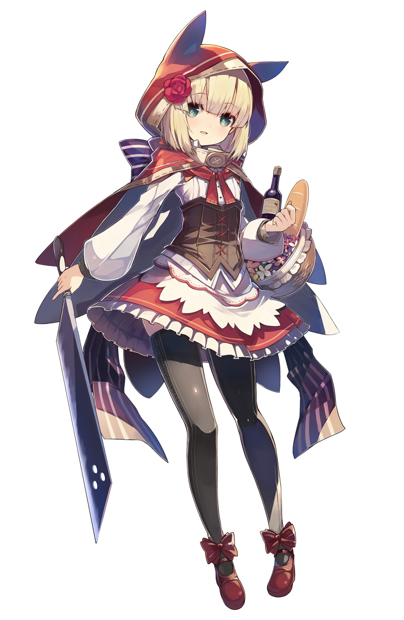 red riding hood (grimms notes) drawn by hosato_mikine