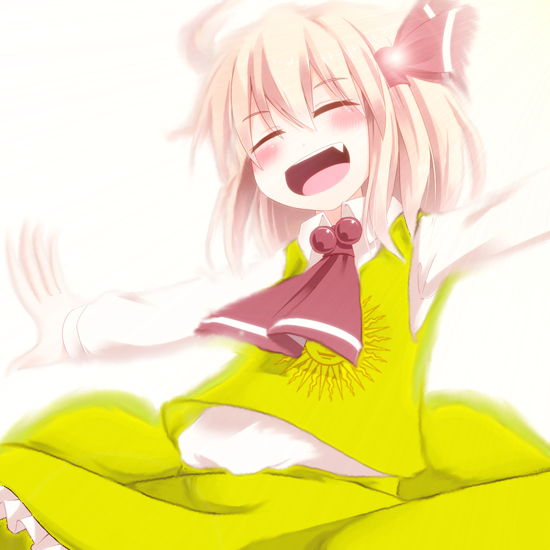 rumia (touhou and 2 more) drawn by razy_(skuroko) and toleco