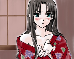 tohsaka rin (fate and 1 more) drawn by boribeya