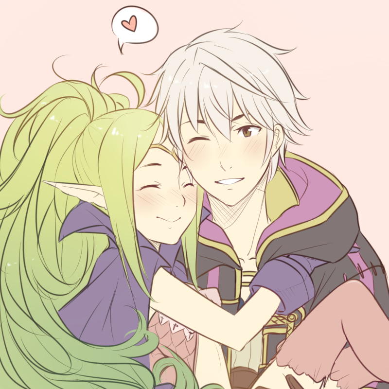 male robin and nowi (fire emblem and 1 more) drawn by tusia