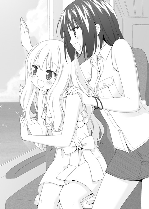 kawamura reo and sawaguchi mai (sono hanabira ni kuchizuke wo) drawn by kani_biimu