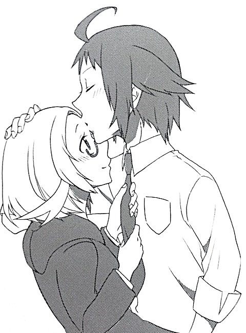 bianca and cheren (pokemon and 1 more) drawn by kaori_kazuma