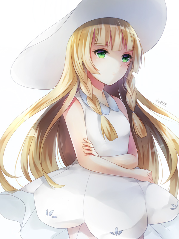 lillie (pokemon and 1 more) drawn by ayame_(norie11)