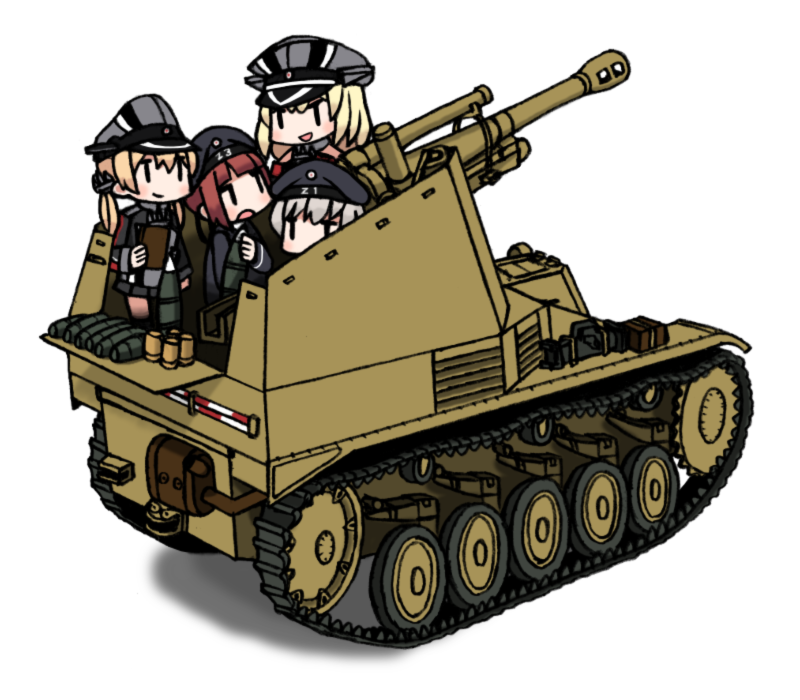 prinz eugen, bismarck, z1 leberecht maass, and z3 max schultz (kantai collection) drawn by iiyatsu_(stormtrooperh)