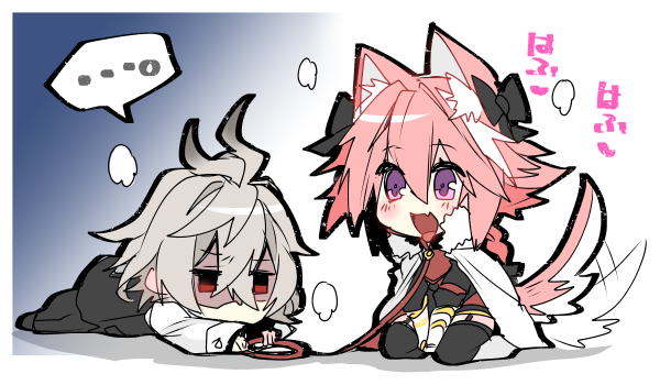 astolfo and sieg (fate and 1 more) drawn by haoro