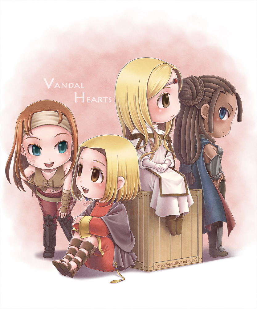 eleni dunbar and adele byron (vandal hearts and 1 more) drawn by vandalism_ura
